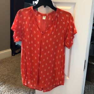 Old Navy V neck Short Sleeve Top